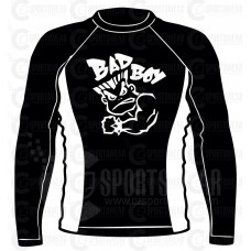 Men Rash Guard Long Sleeve